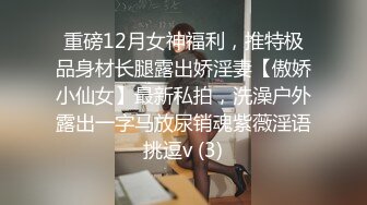 重磅12月女神福利，推特极品身材长腿露出娇淫妻【傲娇小仙女】最新私拍，洗澡户外露出一字马放尿销魂紫薇淫语挑逗v (3)