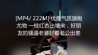 [MP4/ 222M] 优雅气质旗袍尤物 一枝红杏出墙来，好朋友的骚逼老婆趁着老公出差