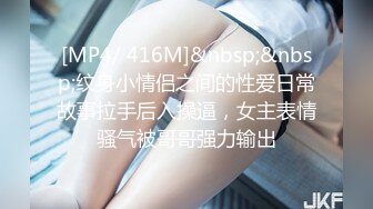 [MP4/ 416M]&nbsp;&nbsp;纹身小情侣之间的性爱日常故事拉手后入操逼，女主表情骚气被哥哥强力输出