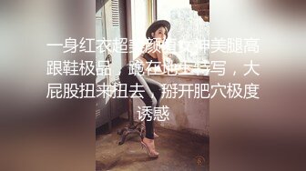 一身红衣超美颜值女神美腿高跟鞋极品，跪在地上特写，大屁股扭来扭去，掰开肥穴极度诱惑