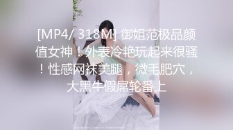 [MP4/ 318M] 御姐范极品颜值女神！外表冷艳玩起来很骚！性感网袜美腿，微毛肥穴，大黑牛假屌轮番上