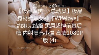 【极品媚黑❤️总动员】极品身材媚黑女神『Wifelove』约炮完结篇 黑屌超神前裹后槽 内射漂亮小逼 高清1080P版 (4)