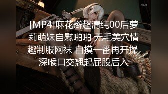 [MP4]麻花辫超清纯00后萝莉萌妹自慰啪啪 无毛美穴情趣制服网袜 自摸一番再开操 深喉口交翘起屁股后入