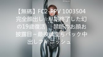 【無碼】FC2-PPV 1003504 完全顔出し☆早期終了した幻の19歳復活♥♥禁斷のお顔お披露目～最後は立ちバック中出しフィニッシュ♪