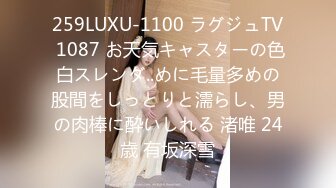 259LUXU-1100 ラグジュTV 1087 お天気キャスターの色白スレンダ..めに毛量多めの股間をしっとりと濡らし、男の肉棒に酔いしれる 渚唯 24歳 有坂深雪