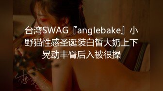 台湾SWAG『anglebake』小野猫性感圣诞装白皙大奶上下晃动丰臀后入被很操