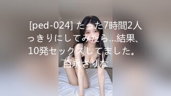 [ped-024] たった7時間2人っきりにしてみたら…結果、10発セックスしてました。 百永さりな