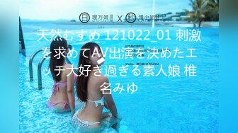 天然むすめ 121022_01 刺激を求めてAV出演を決めたエッチ大好き過ぎる素人娘 椎名みゆ